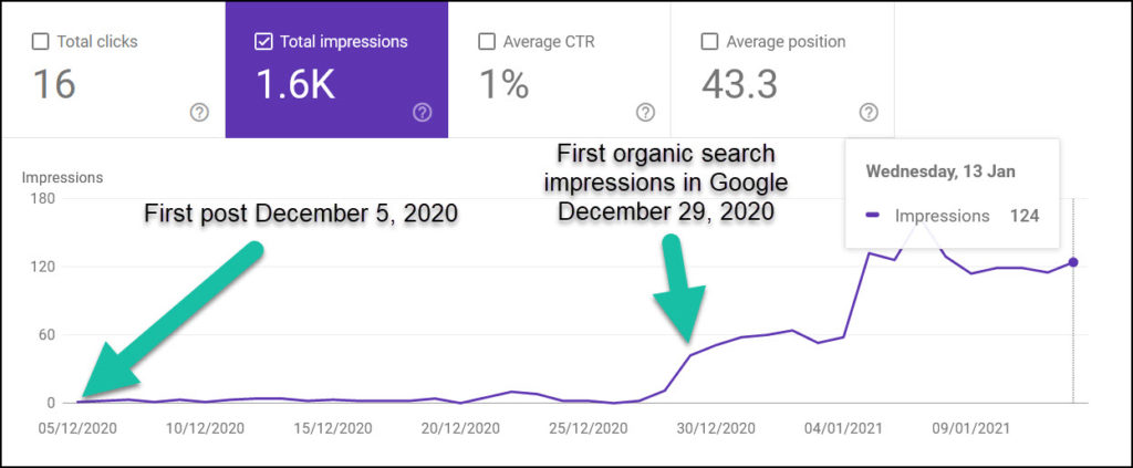 google search console performance report 01152021